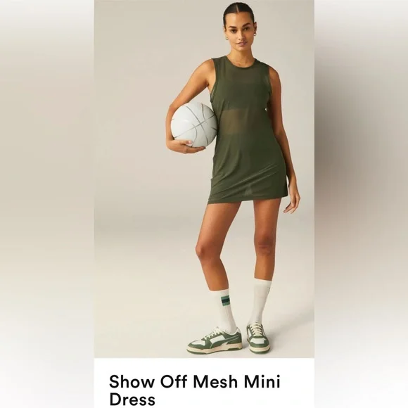 Beyond Yoga | Dresses | Beyond Yoga Olive Green Show Off Mesh Mini Dress | Poshmark Beyond Yoga | Dresses | Beyond Yoga Olive Green Show Off Mesh Mini Dress | Poshmark